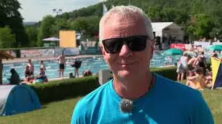 24h-Schwimmen, Neues Citymanagement, Treffpunkt Fussball und ein Käfer