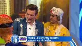 Happy Happy Game Fun Challenge: Mystery Buckets | Studio 10