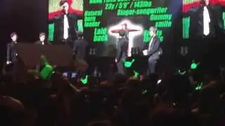 B.A.P Live On Earth SF: Yongguk Profile [Fan Cam]