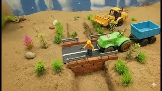 Mini Brick Bridge Construction |Top  To Mini