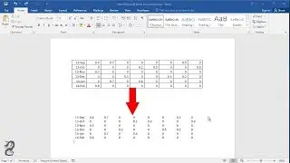 How to Convert a Table to Text in Word