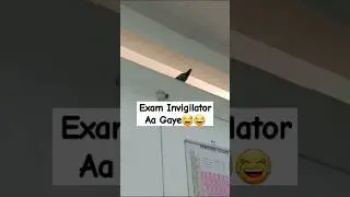 Exam Invigilation..  😱😅 #shorts #ytshorts