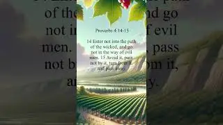 Bible Verse - Proverbs(4:14-15) KJV, #Jesus #love #Bibleverse,#faith,#Grace