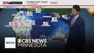 -21 degrees in Minneapolis? When will this icy cold snap end?