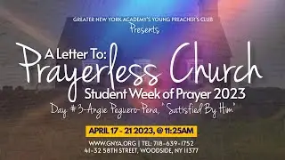 Student Week of Prayer 2023 - Day #4, 