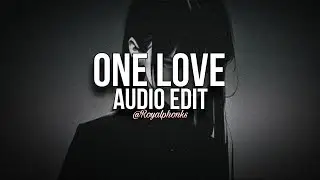 Shubh One Love slowed [audio edit] Royal Phonks