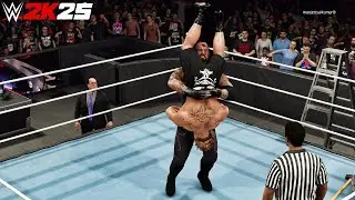 WWE 2k25 - Брок Леснар против Андертейкера: матч по правилам Extreme Rules на Payback