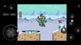 Pinoy retro game Mega-man X chil penguin boss