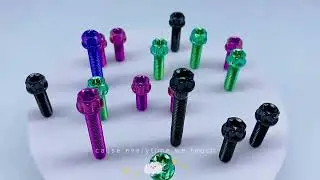 Titanium alloy flange head bolt available!