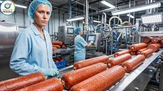 1,000,000 Sausages a Day? Inside India’s Mega Sausage Factories (Full Process)