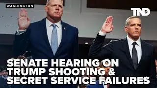 Senate hearing on attempted assassination of former President Donald Trump