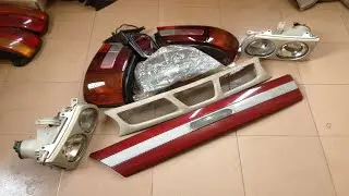 Starlet ep82 GT conversion parts Dealer Buy Sell Swap Post Quadlight Cluster Garnish Grills Mirrors