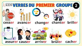 🔥 TOP 10 French Verbs You NEED to Know! 🎯 Part 2: Master Group 1 in 6 Minutes!