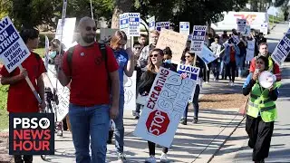 Largest-ever strike by higher education workers disrupts University of California classes