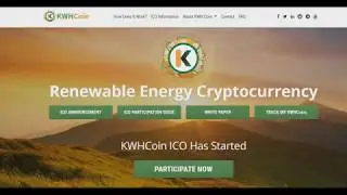 Обзор ICO: KWHCoin -  децентрализация возобновляемой энергии.