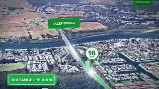 EVA Air Sunshine Coast Marathon Course