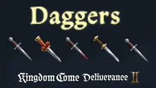 Unique DAGGERS 🗡 Kingdom Come: Deliverance II