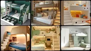 Kids bunk bed design ideas //Modern bunk beds // Double bunk bed design for kids