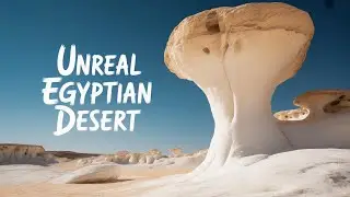 White Desert, Egypt &ndash; Surreal Limestone Formations Like Another Planet