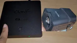 como conectar claro box tv 4k ultra hd no projetor hy320