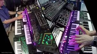 Sequential Analog Jam GLACIAL RIFT REMASTERED VolcaBeats Digitakt & Analog Four SE02 ModelD Ewi4000s