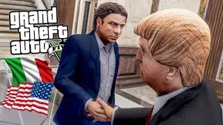 GIUSEPPE CONTE incontra DONALD TRUMP!! - LSPDFR POLIZIA USA 👮‍♀️