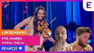 EUROWIZJA 2026 🇱🇺 LUKSEMBURG: Eva Marija - Mother Nature | BINGO - REAKCJE | Luxembourg Reaction