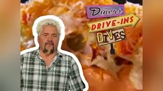 Guy Fieri Eats a Homewrecker Hot Dog | Diners, Drive-Ins and Dives | Food Network