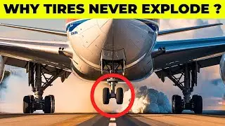 The Real Reason Airplane Tires Cost $18,000 Each | It's Not What You Think