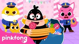 [NEW] 🍭 Veo, Veo Candy Thieves | Catch the Thief | Pinkfong the Police | Pinkfong Official