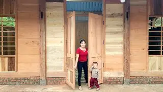 How to make and install wooden doors for your new home to ensure safety while sleeping at night.