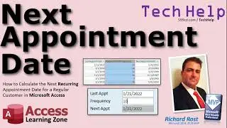 How to Calculate the Next Recurring Appointment Date for a Regular Customer in Microsoft Access