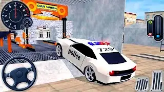 Police Car Wash Service 3D - Police Station Car Parking Simulator - Android GamePlay #viral