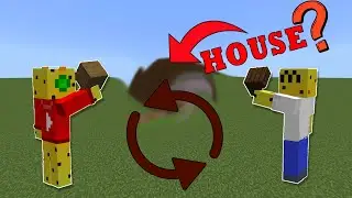 Building a House, But We Switch Places Every 5 MINUTES