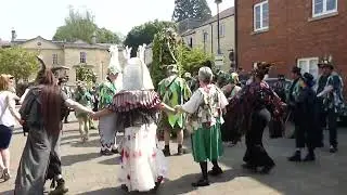 OBJ Morris - Bradford-on-Avon Green Man Festival 2024 - Jack-in-the-Green