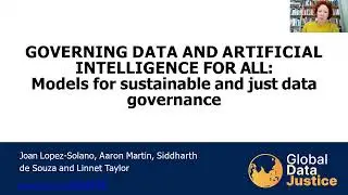DigiGov Winter School 2023 Keynote Linnet Taylor: Governing data for the public good