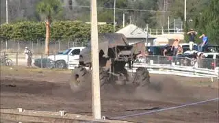 Trucks Gone Wild Obstacle Course Spare Parts Doug 1-29-12 Run #1