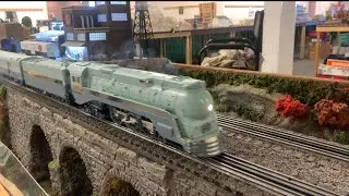 MTH PS3 Santa fe Blue Goose Set