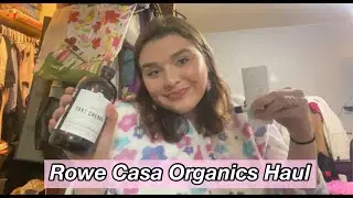 ROWE CASA ORGANICS HAUL | all natural body care and supplements