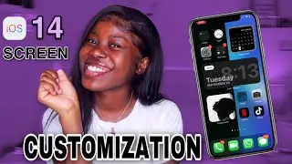 IOS 14 HOMESCREEN CUSTOMIZATION// Jenyfromdablok