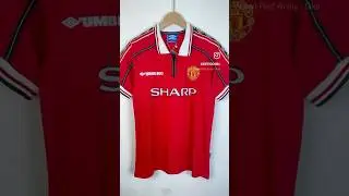 1998-99 Manchester United home kit #footballshirt #classicfootballshirts #retrofootballshirt