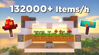 Самая дешевая и быстрая ферма грибов в Minecraft | ПОЛНОЕ руководство