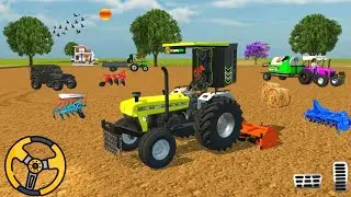 JHOTTA , POWER , MASSEY , SONALIKA , TRACTOR TROLLEY THRESHOR , CULTIVATOR FROM FARMING BORI🌾 3D GAM