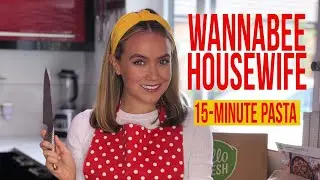 15 minute Pasta | WANNABE HOUSEWIFE | Jennifer Veal