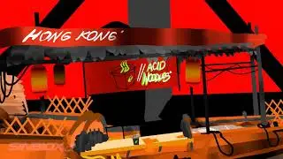 FAST FOOD CITY inspired by ''5 element'' VR Animation made in Quill by SINBIOX