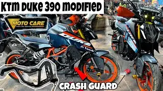 ktm duke 390 crash guard | duke 390 modified | ktm imported modifications