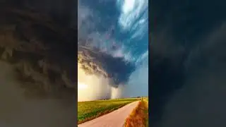 Storm Chasing: On the Edge of BEAUTIFUL #stormchasing #severeweather #tornadoalley