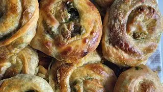 Ispanakli Börek Tarifi - El Açmasi ÇitirBörek Yapimi - ıspanaklı börek nasıl yapılır? ￼#keşfet #fyp