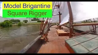 Brigantine Square Rigger - Large Scale RC Model Boat - 42