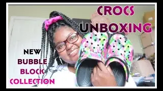 CROCS UNBOXING | NEW BUBBLE BLOCK COLLECTION 💖💚🤍🖤💙